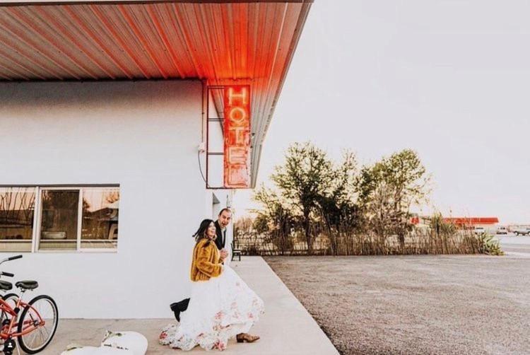 Thunderbird Hotel Marfa Exterior foto
