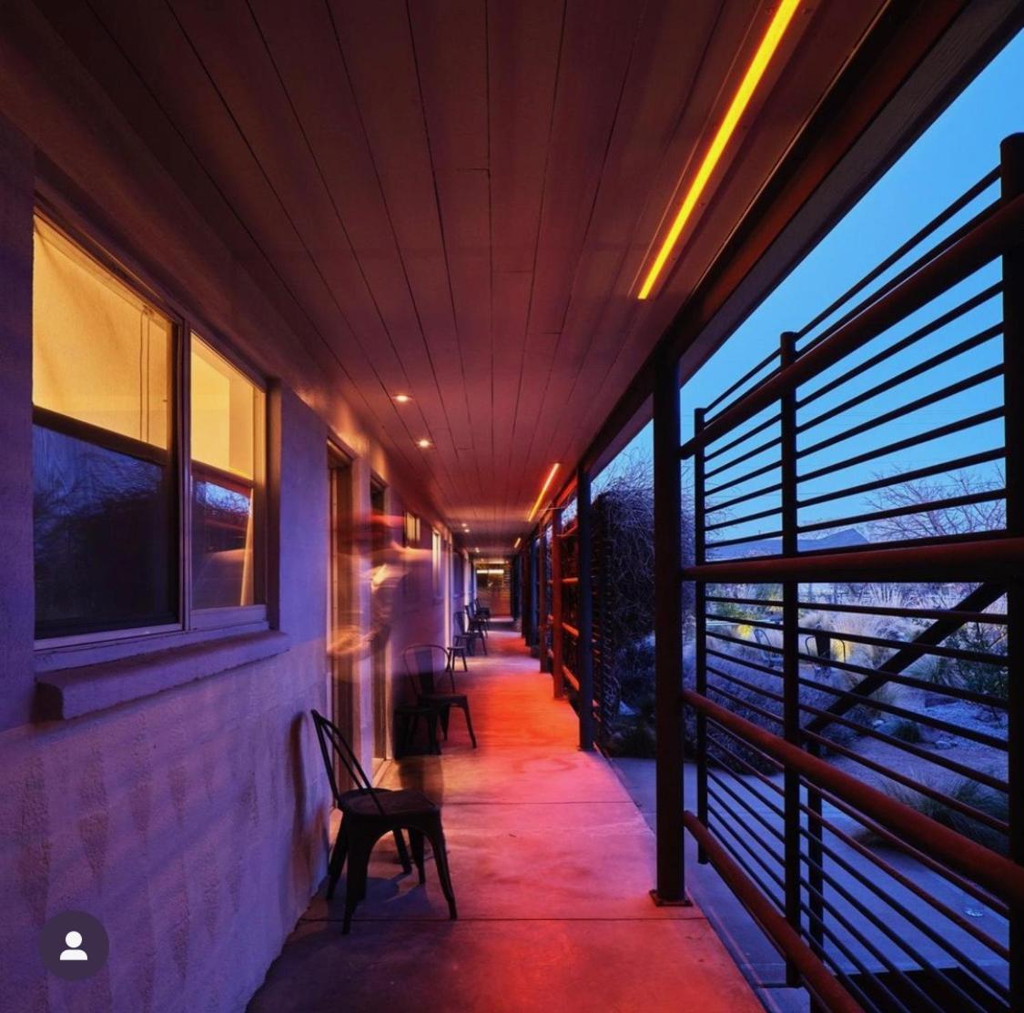 Thunderbird Hotel Marfa Exterior foto