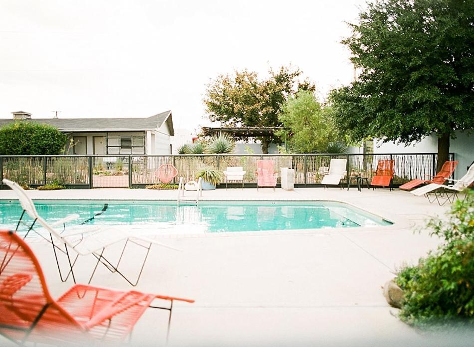 Thunderbird Hotel Marfa Exterior foto